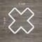 Ekena Millwork Medium Fowler Decorative Fretwork Wall Panels in Architectural Grde PVC, 15 3/8"W x 15 3/8"H x 3/8"T WALP16X16FLR - alternate 5